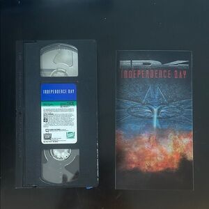 Independence Day VHS Tape